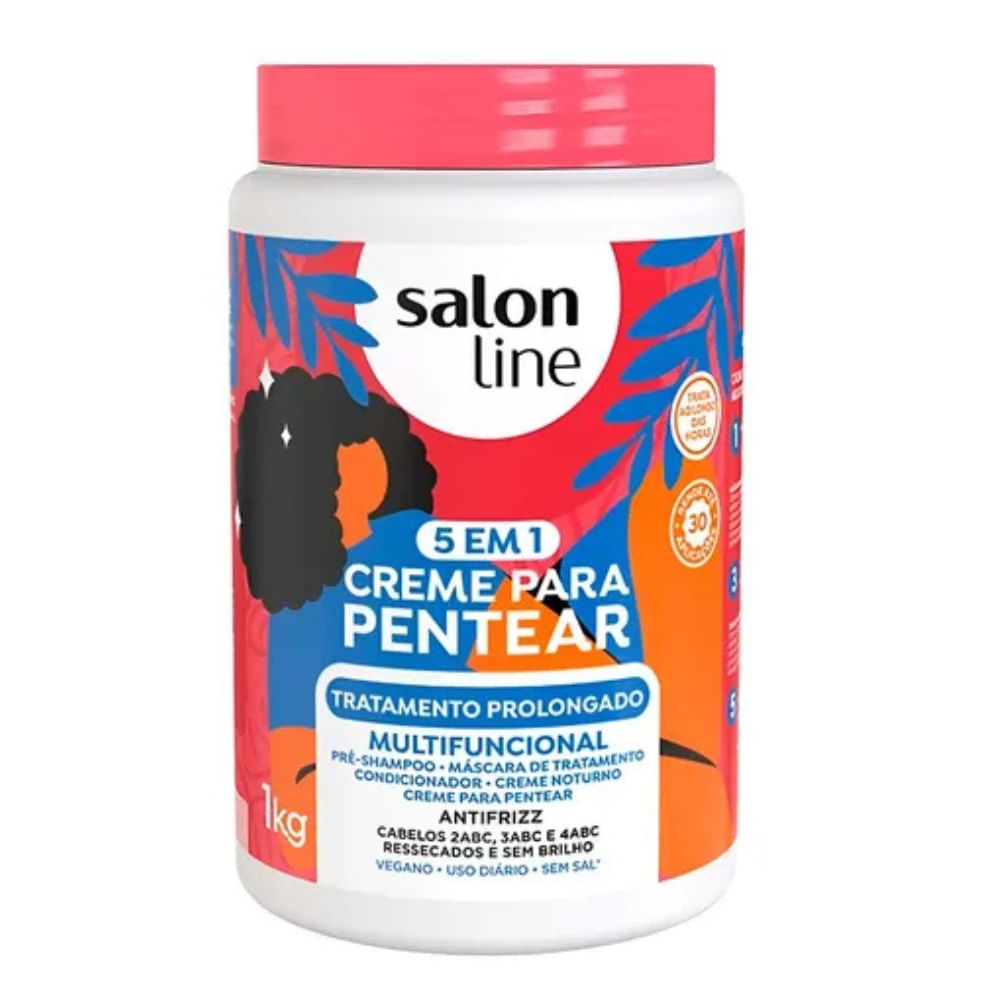 Crema para Peinar Tratamiento prolongado 5 en 1 De 1kg