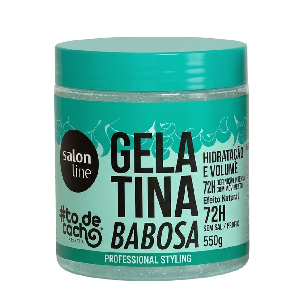 Gelatina Capilar de Babosa para Rizos 550g