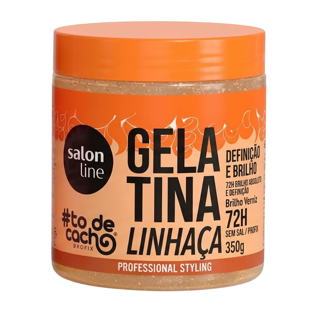 Gelatina Capilar Linaza Definición y Brillo para Rizadas 550g