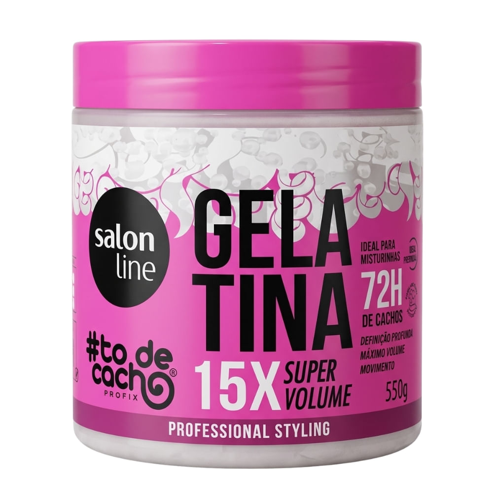 Gel Capilar para Rizos Super Volumen de 550g