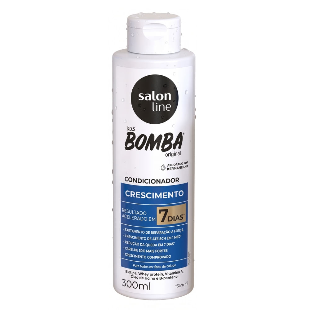 Acondicionador de Crecimiento Salon Line S.O.S Bomba Original 300ml