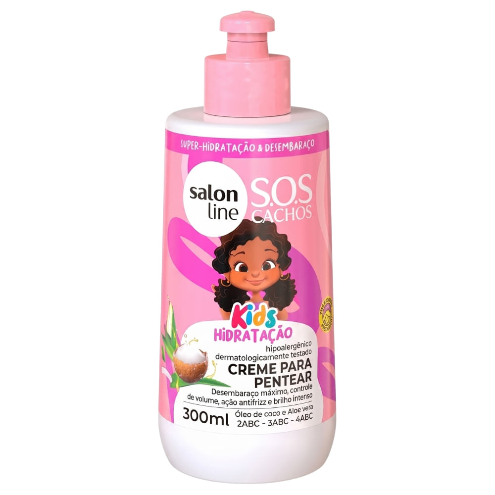 Crema para Peinar Kids Hidratación Profunda para Rizos 300ml