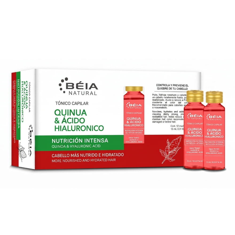 Tónico Capilar Béia Natural Quinua y Ácido Hialurónico