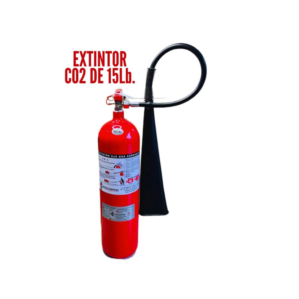 Extintor CO2 - 7Kilos