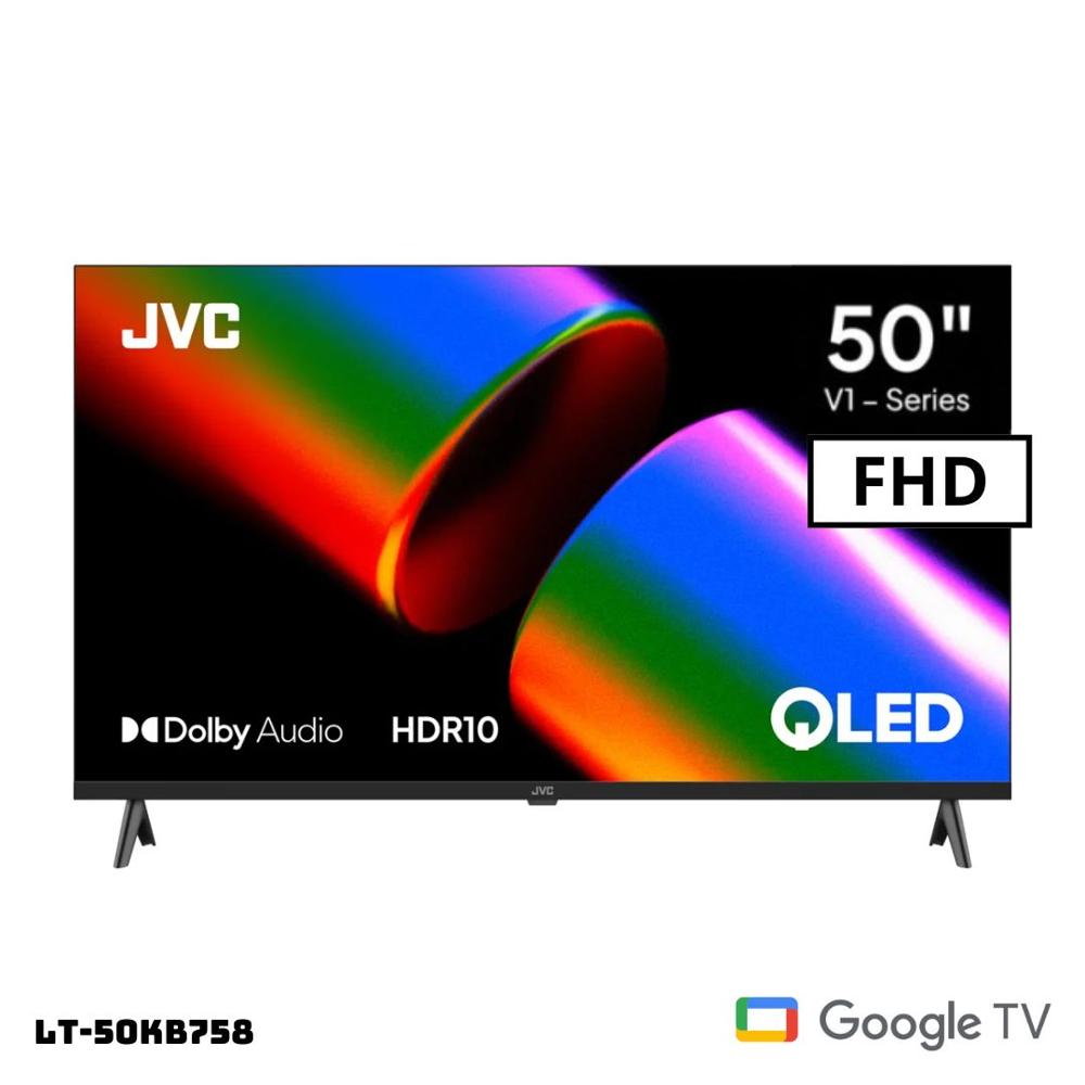 TELEVISOR JVC 50 QLED SMART TV GOOGLE TV FHD - LT-50KB758