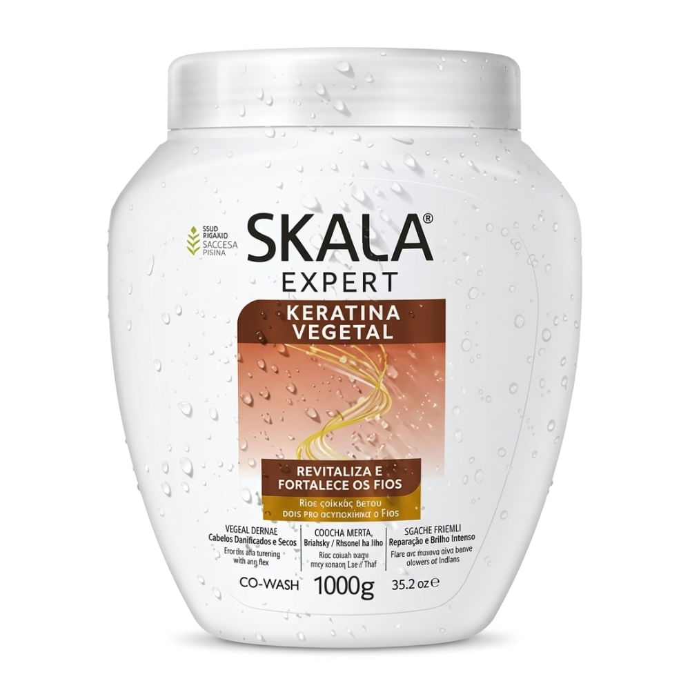 Mascara Capilar Fortalecedora con Keratina Vegetal de 1kg