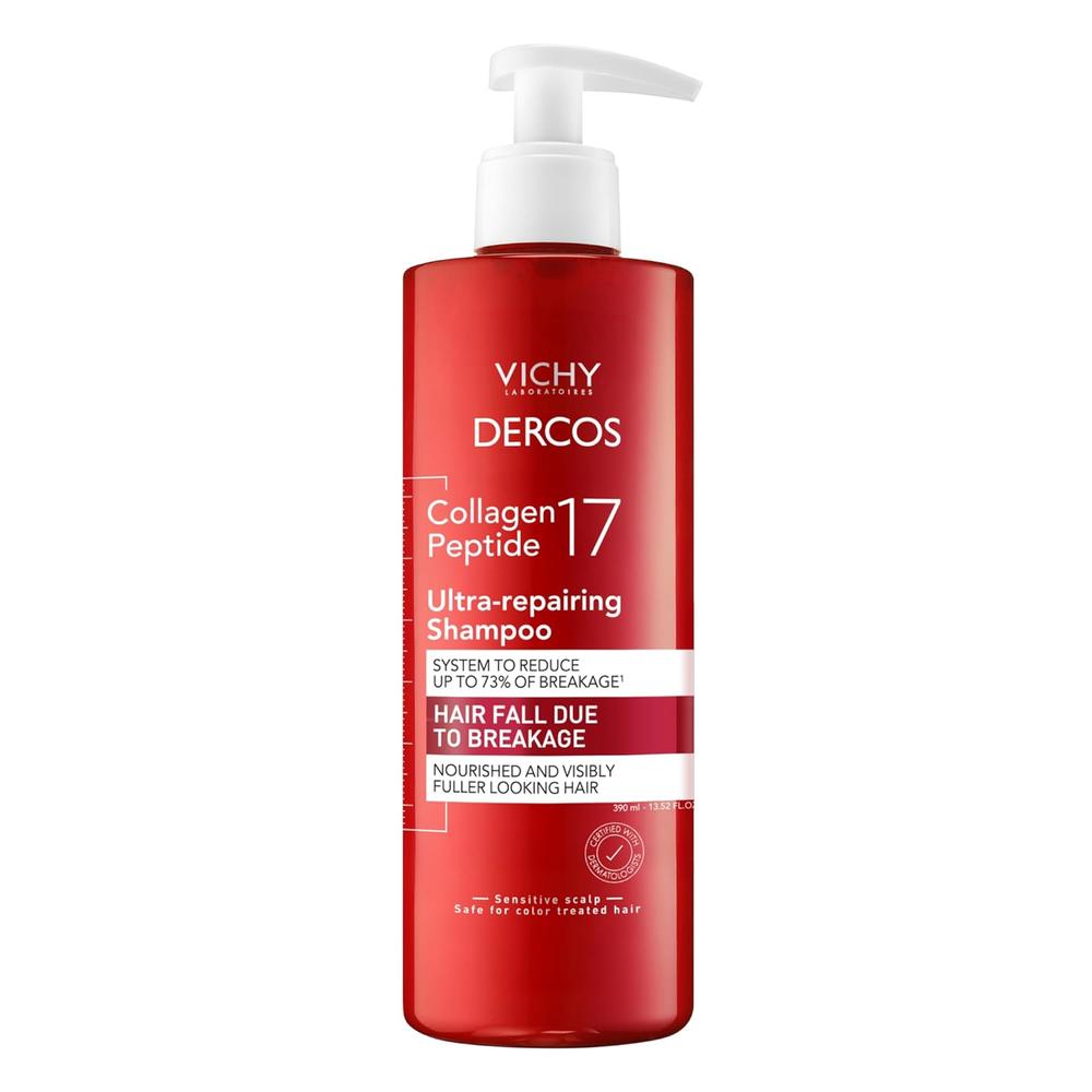 CHAMPÚ ULTRA REPARADOR VICHY DERCOS COLÁGENO 17 - 13.5 OZ / 400 ML