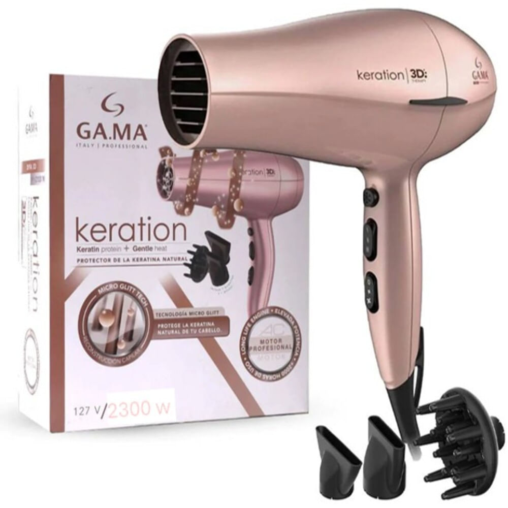 Secadora de Cabello Profesional Gama Keration Therapy 3D