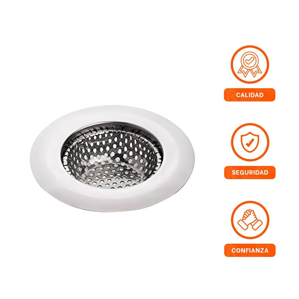 Filtro Filtrador Plateado para Conducto con Uso Domestico Continuo Y+Ligas Regalo