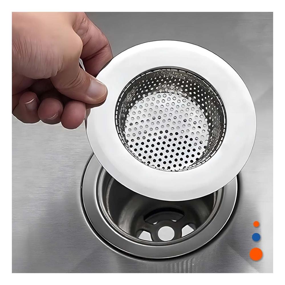 Filtro Plateado para Conducto con Funcion Filtradora y Diametro 7cm Y+Papel Regalo