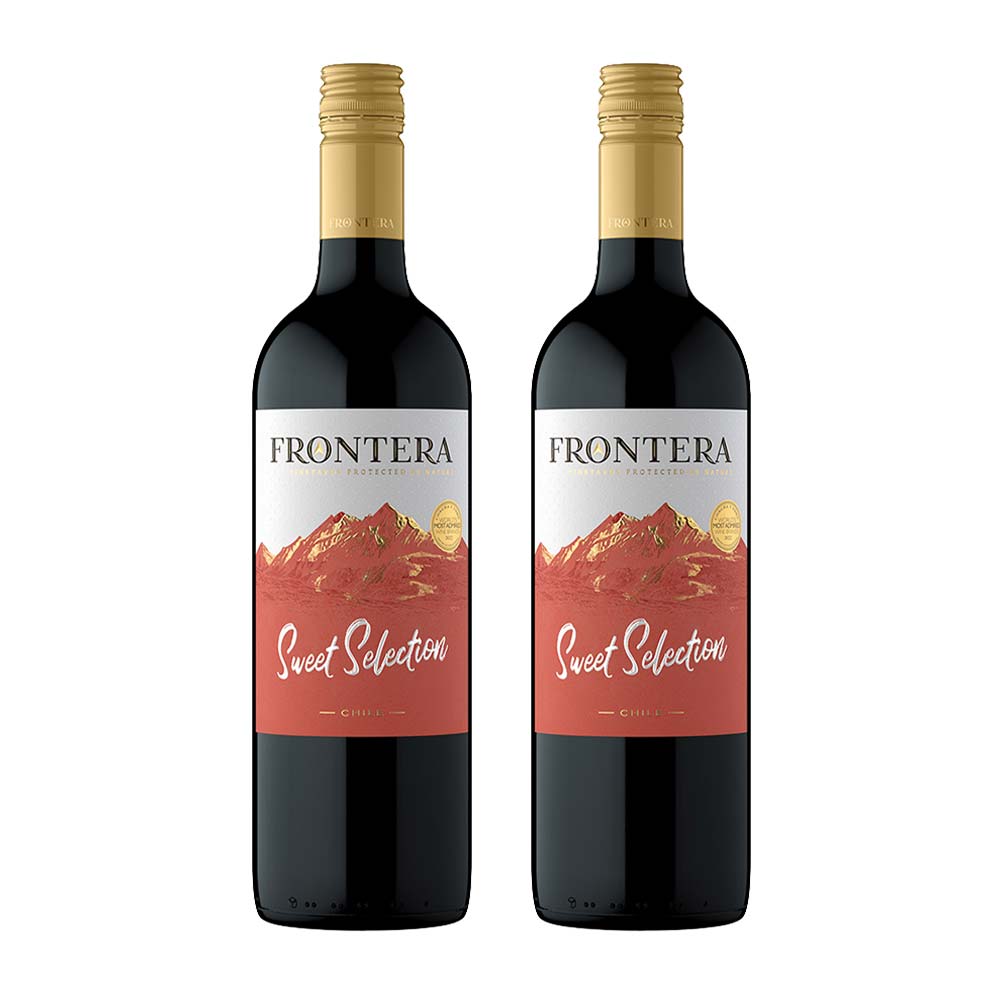 Pack Vino Tinto CONCHA Y TORO Frontera Sweet Selection Botella 750ml x 2un