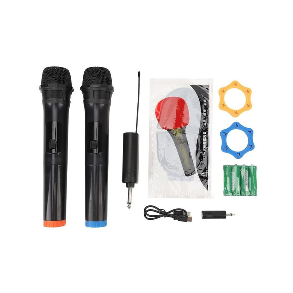 Kit De Dos Microfonos Inalámbrico Bossney BS 9824