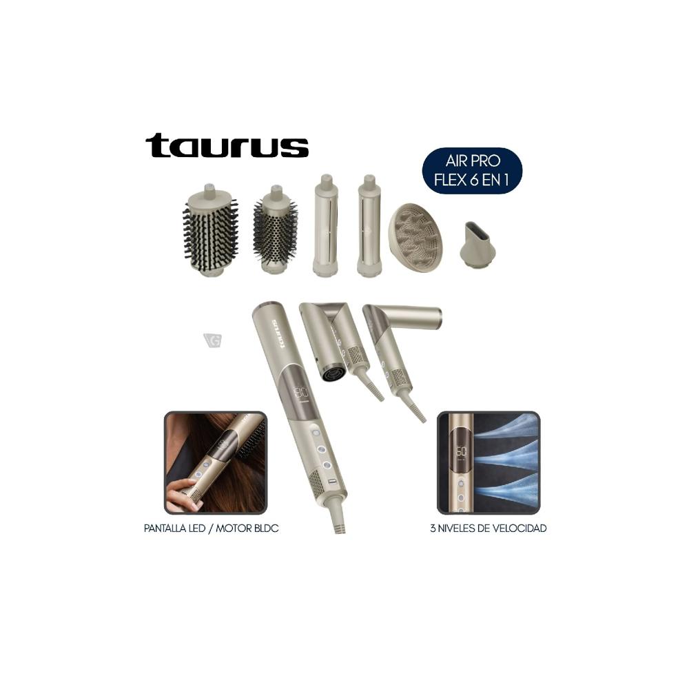 CEPILLO MOLDEADOR TAURUS  MOD AIR PRO FLEX 6 IN 1