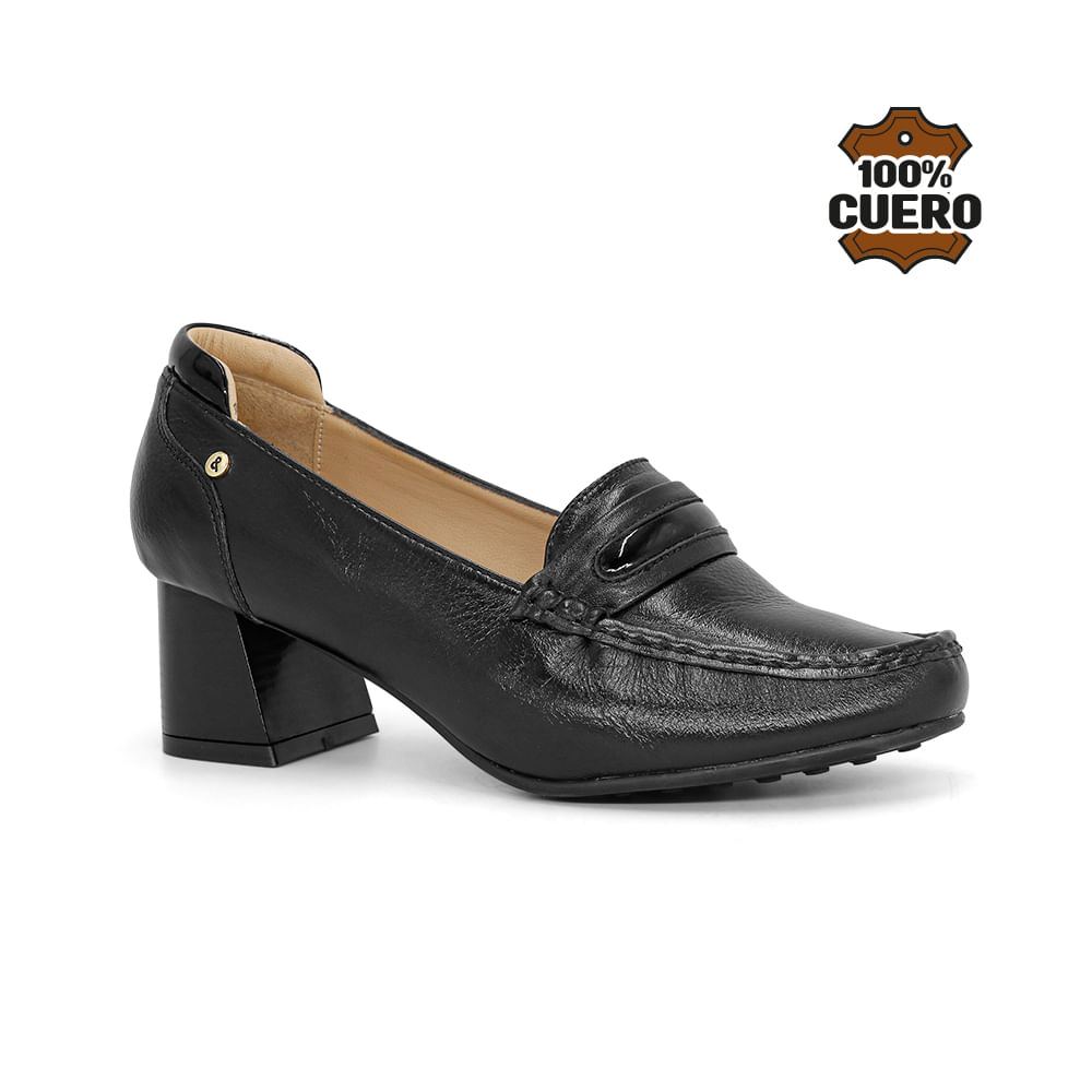 Zapatos Vestir Cuero Mujer 2684-KA26Q1 NEGRO Zapato De Cuero Mujer Par&ss 2684-KA26Q1 NEGRO 36
