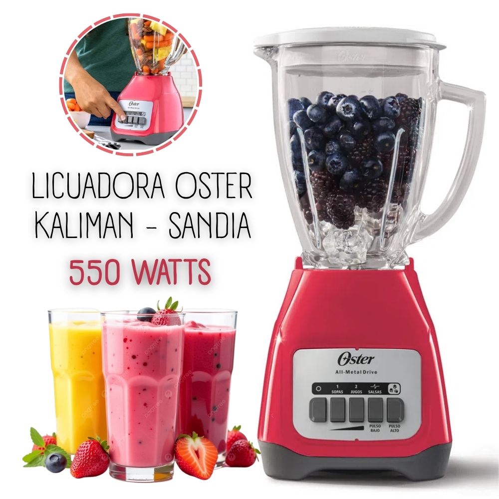 Licuadora Oster Kaliman 2 velocidades mas pulsador - SANDIA