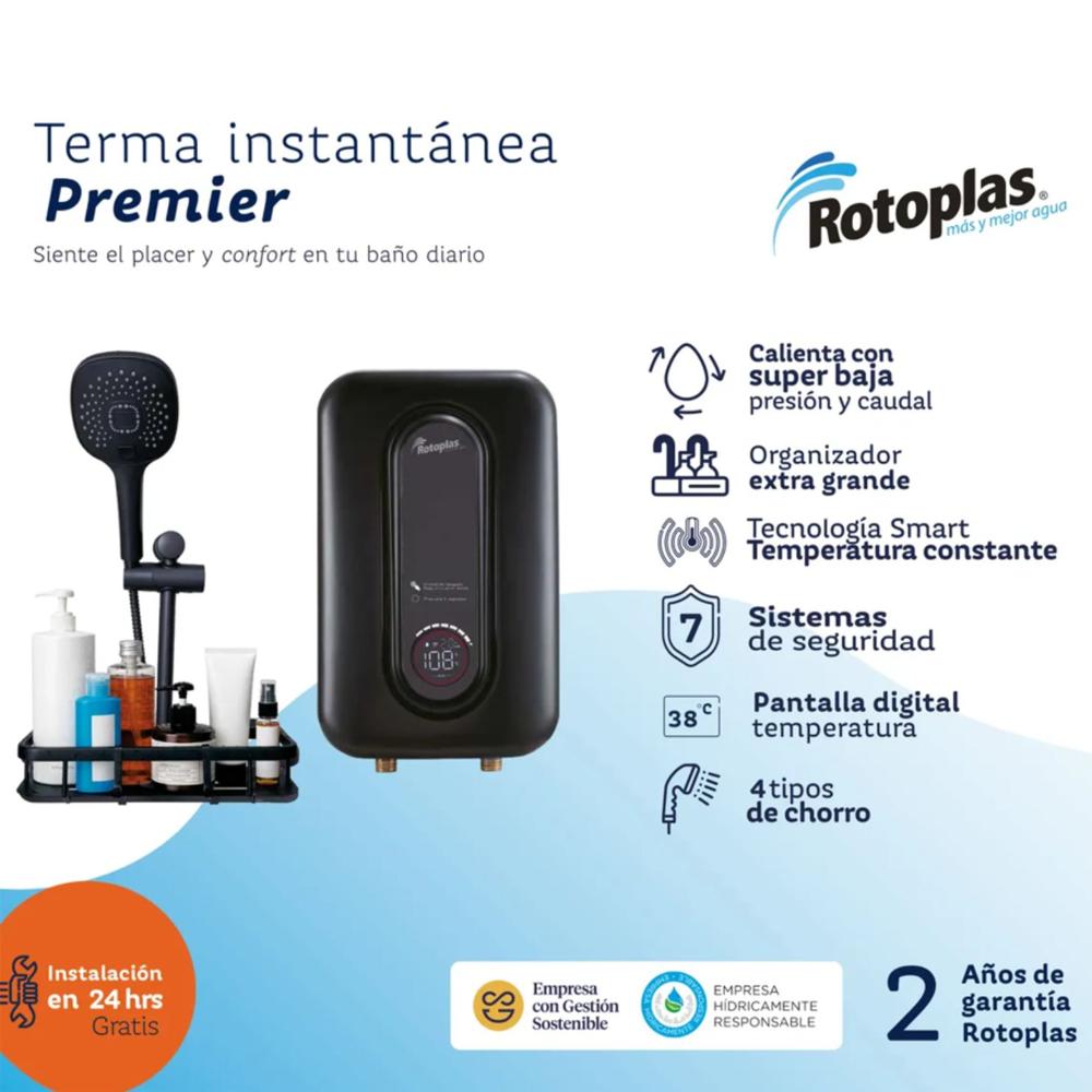 Rapiducha Rotoplas Premier 5500W Diseno Compacto