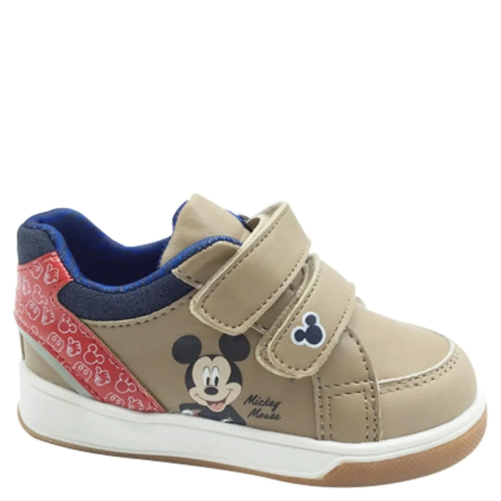ZAPATILLAS URBANAS  MICKEY BEIGE 2MC90100001  NIÑO