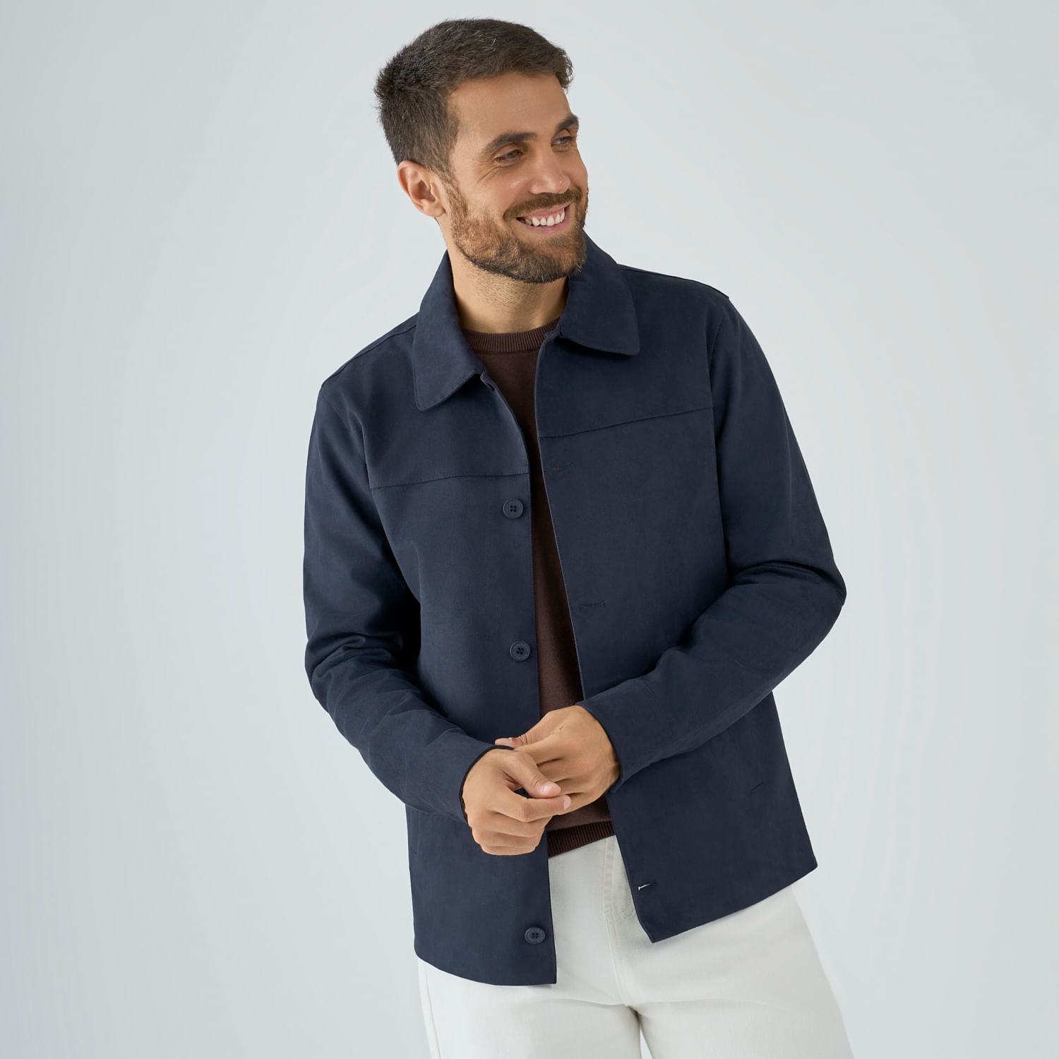 Camisa Hombre Suede Malabar