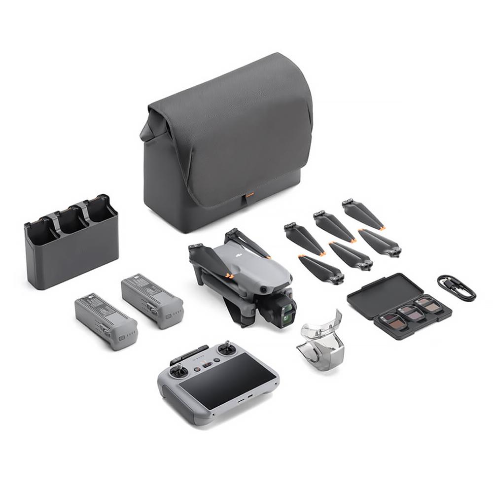 Drone DJI Air 3S Fly More Combo RC 2 - Doble Cámara 4K HDR con Sensor 1 pulgada