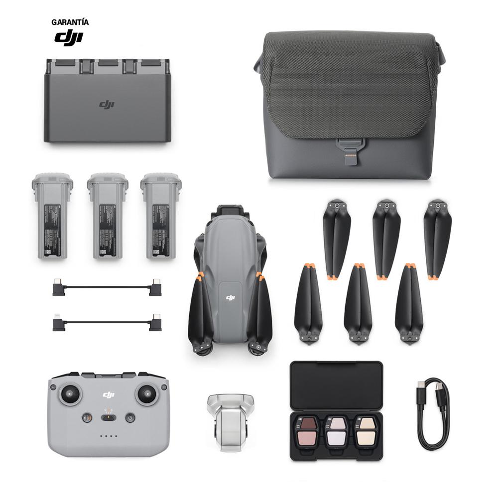Drone DJI Air 3S Fly More Combo RC N3 - Cámara Dual 4K con 1 pulgada más LiDAR