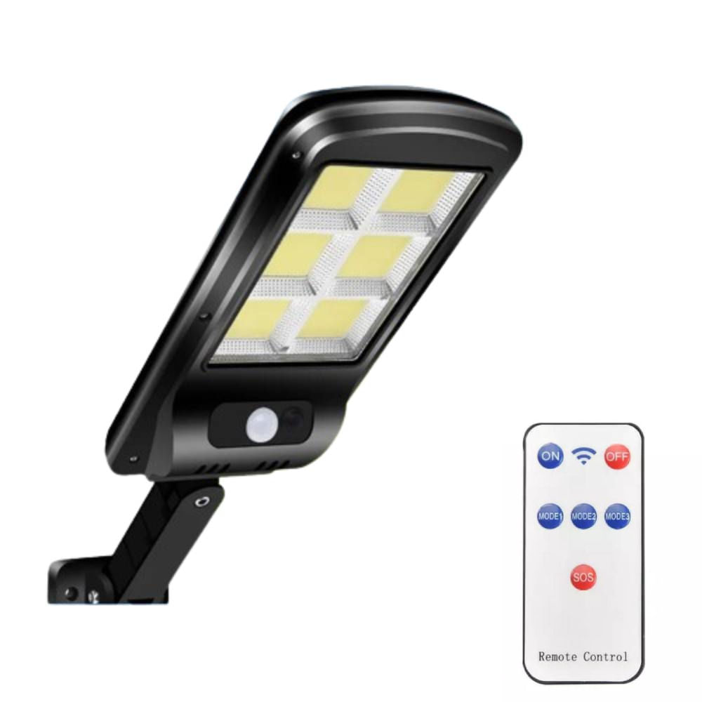 Lampara Reflector Solar con Panel para Exterior Sensor de Movimiento