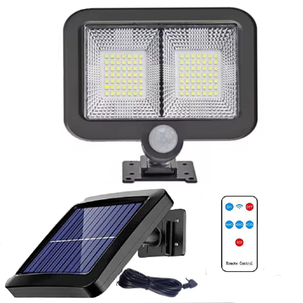 Reflector Luz LED para Exterior con Panel Solar Reflector Luz LED para Exterior con Panel Solar