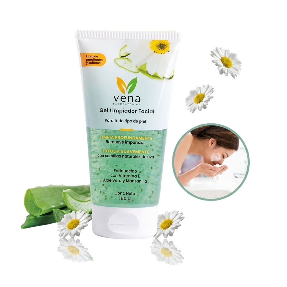 Gel Limpiador Facial Para todo Tipo de Piel 150g