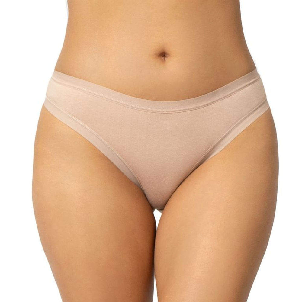 Calzón Tanga Algodón Costuras Overlock 22273
