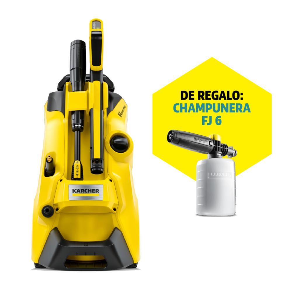 Pack Hidrolavadora K4 Power Control y Champunera FJ6