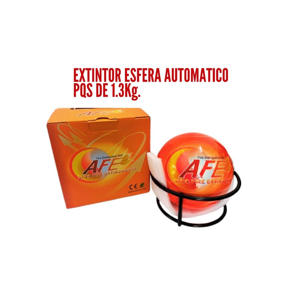 Extintor Esfera automático 1.3Kg -Clase ABC