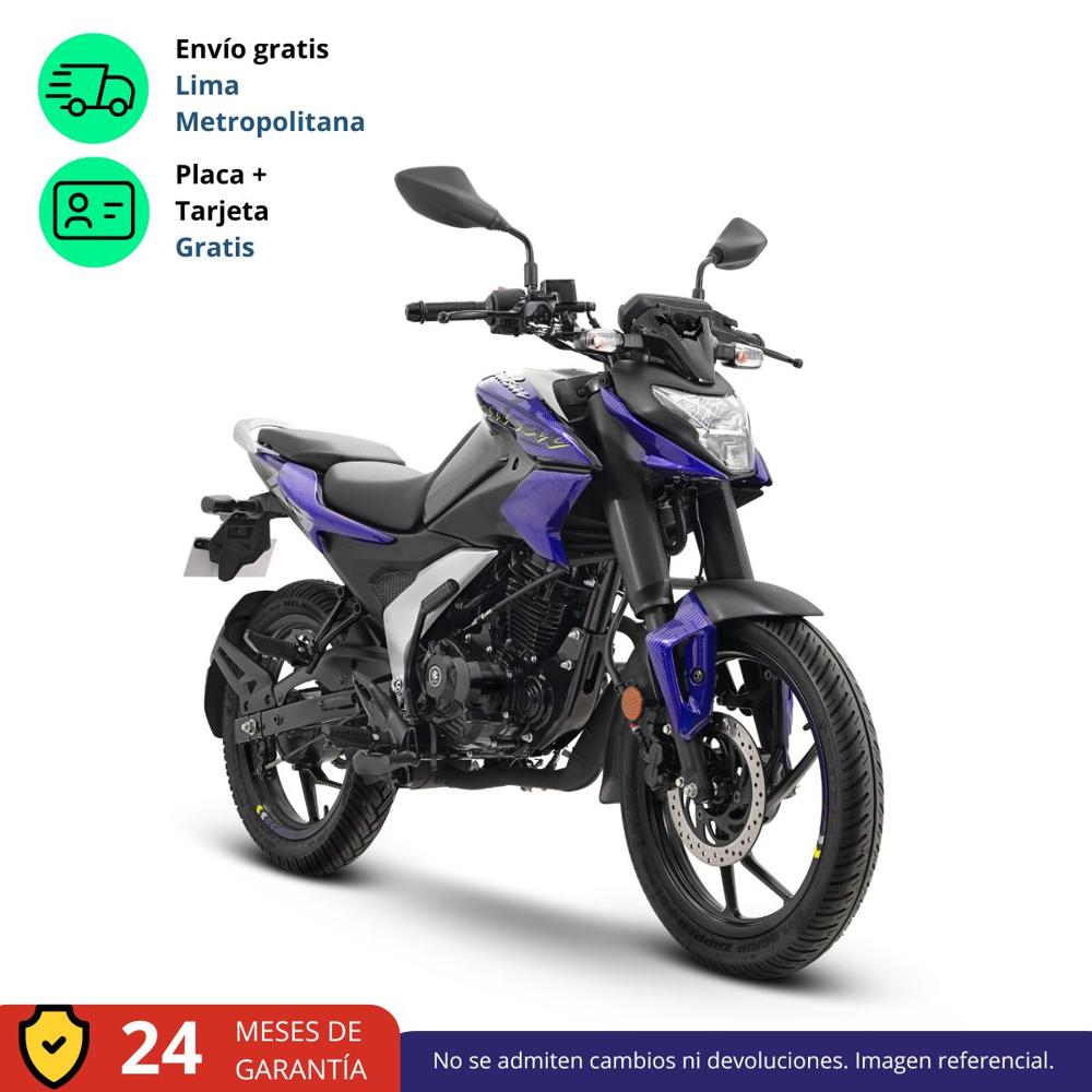 Moto Bajaj Pulsar N 125 FI Negro Morado