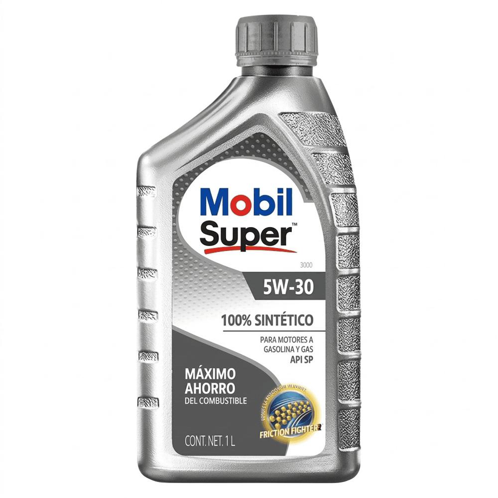 Aceite de Motor Mobil Super 3000 5W30 Sintético 1L