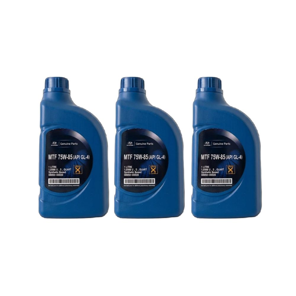 Aceite de Transmisión Mecánica Hyundai MTF 75W85 GL4 Kit 3L