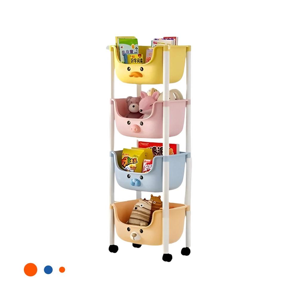 Mueble Kawaii 4 Niveles Estilo Tierno y Funcional 4 Personajes Y+Papel Regalo
