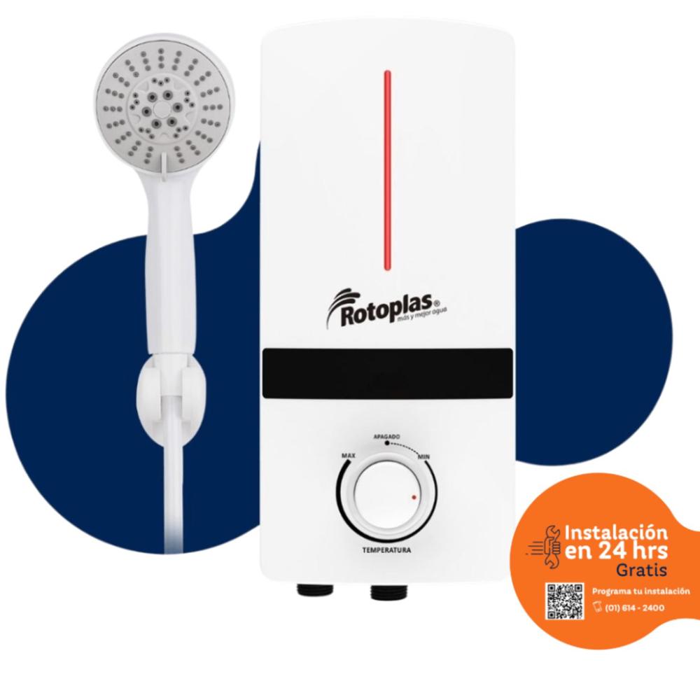 Rapiducha Rotoplas Spazio 5500W Blanco Calentador de Agua