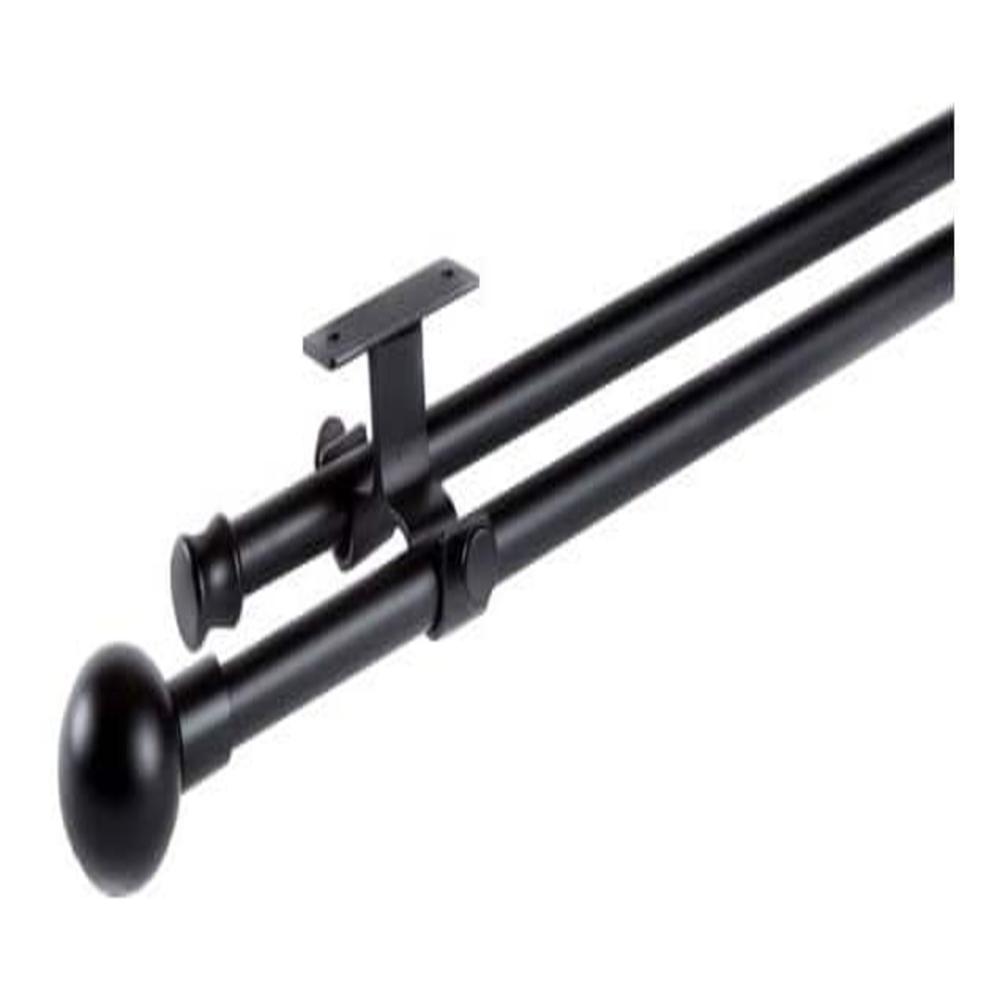 Set Doble Extensible 16/19 Techo 170-320 cm Negro Bola