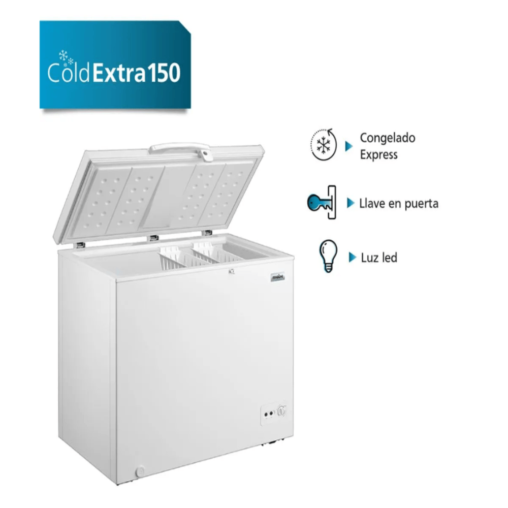 Congeladora Indurama CHM300PB2 290L Horizontal Blanco