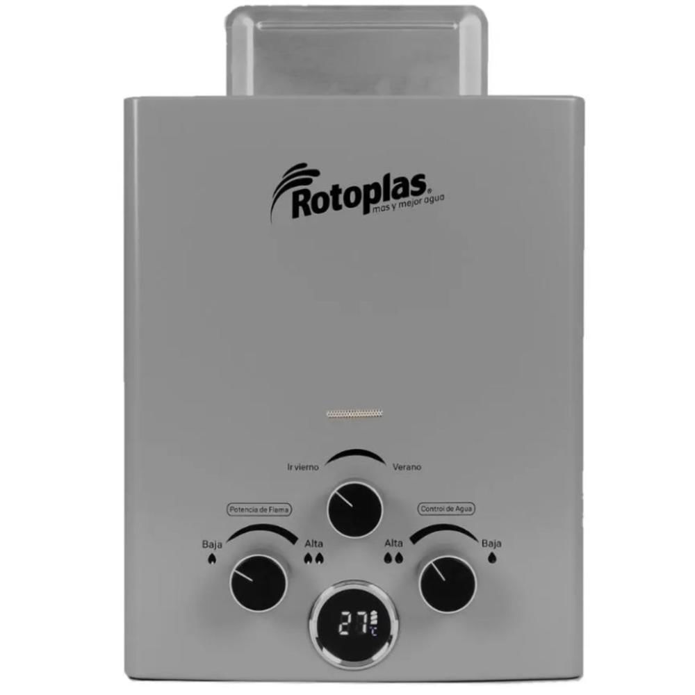 Terma a Gas Rotoplas Multiflow 7 Litros GN Diseno Compacto