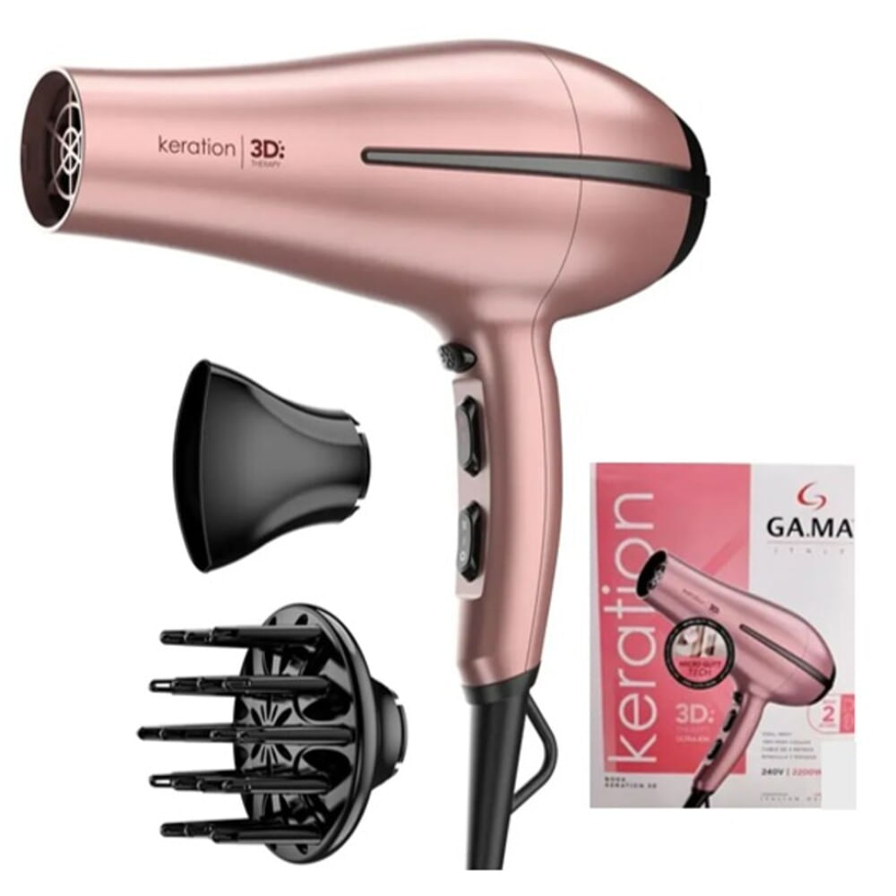 Secadora de Cabello Gama Bora Keration 3D Therapy
