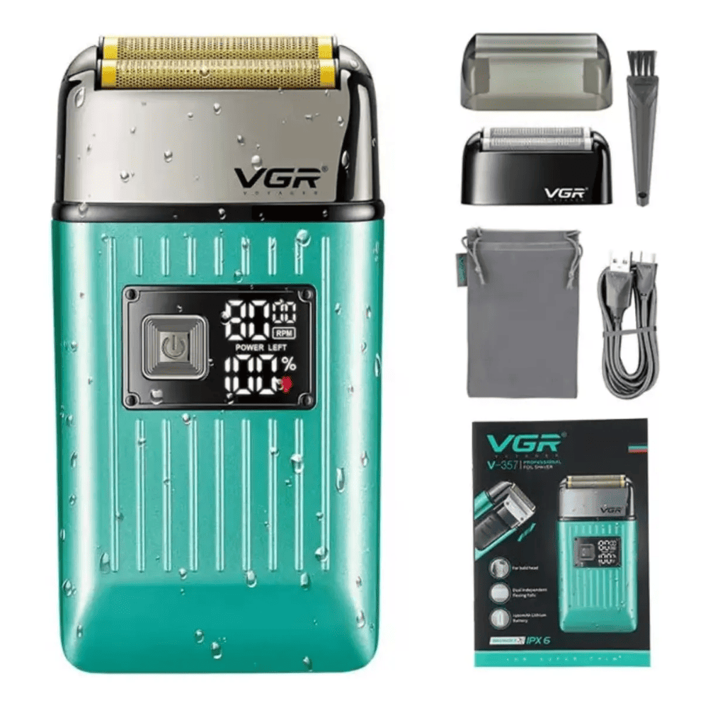 Maquina Afeitadora Shaver Inalambrica Profesional Vgr V-357