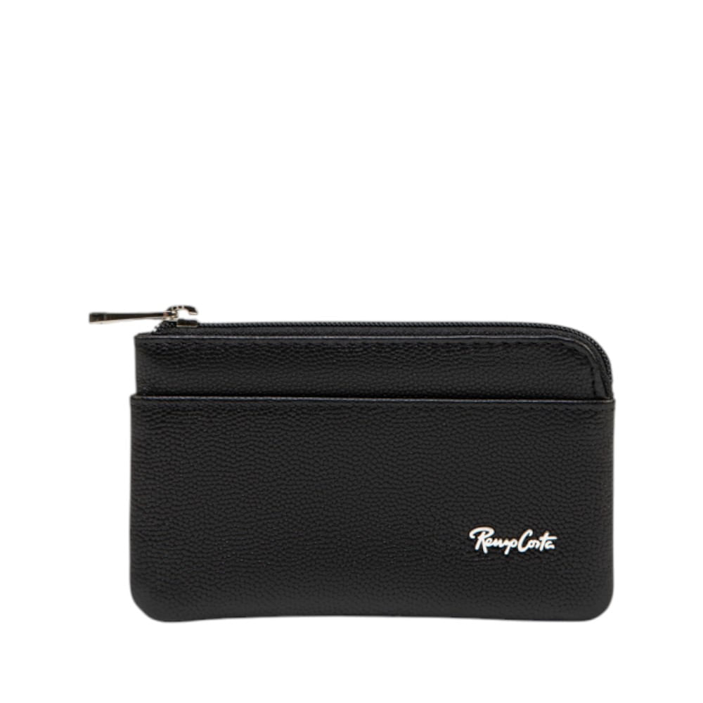 Porta Moneda para Mujer Con Tarjetero Renzo Costa Pmd 2301 Escoses Negro