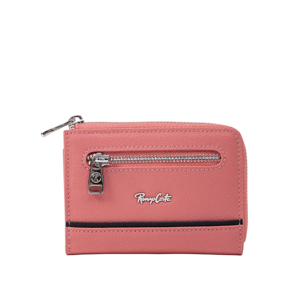 Monedero para Mujer Casual para Monedas y Tarjetas Renzo Costa Mod 2218 104 Peach 100 Black