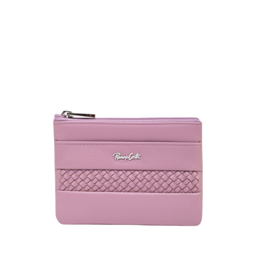 Monedero para Mujer Trenzado Renzo Costa Mod 2304 R14 Purple Lux