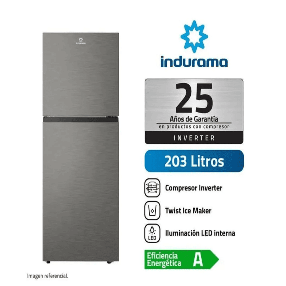 Refrigeradora Indurama 203L RI-359I Croma
