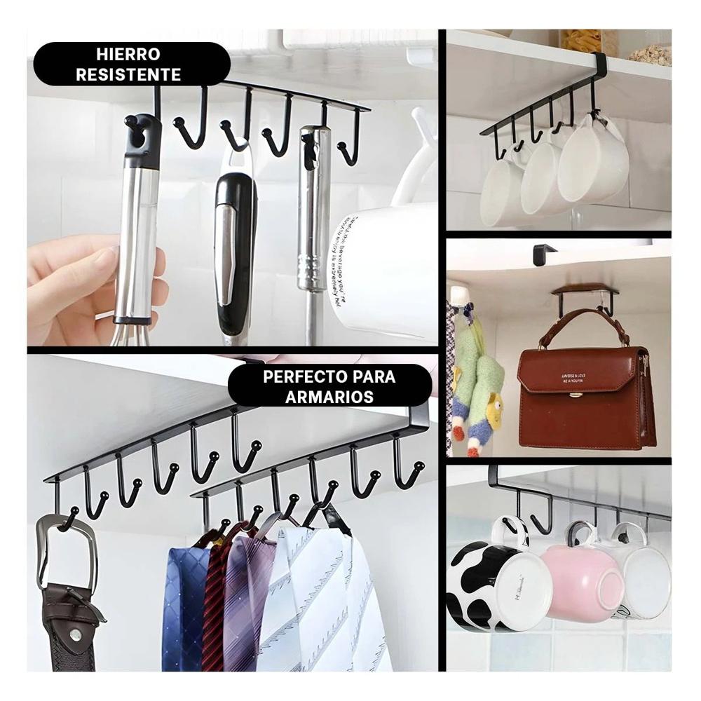 Objeto de Ahorro 6x1 Color Negro con Base Firme para toda su Cocina Y+Post It