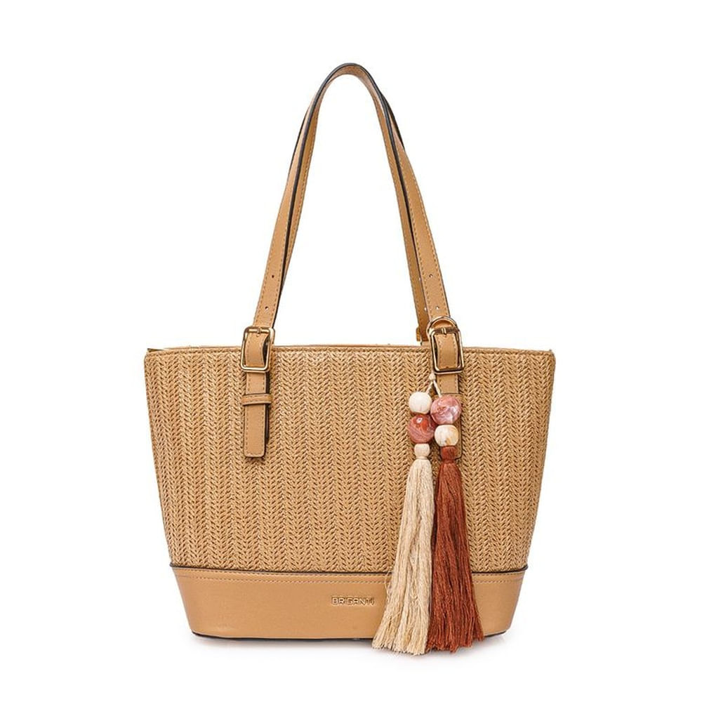 Cartera Briganti Satchel BRI-CS2604 YuteNatural