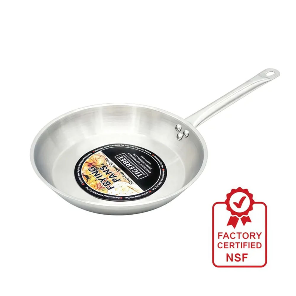 SARTEN DE ACERO INOXIDABLE DE 20CM