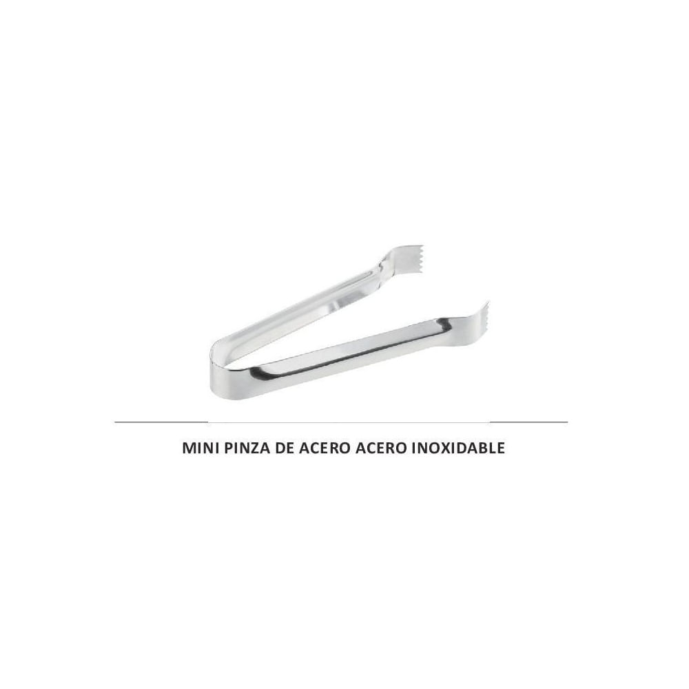 Mini Pinza de Acero Inoxidable de 15cm