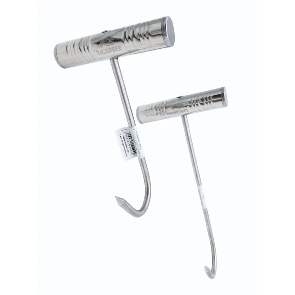 GANCHO PARA CARNES DE ACERO INOXIDABLE DE 30 CM