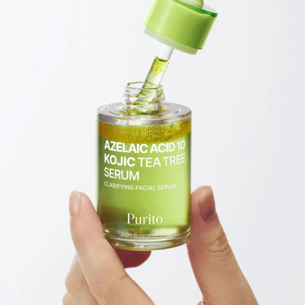PURITO AZELAIC ACID 10 KOJIC TEA TREE SERUM 30ML